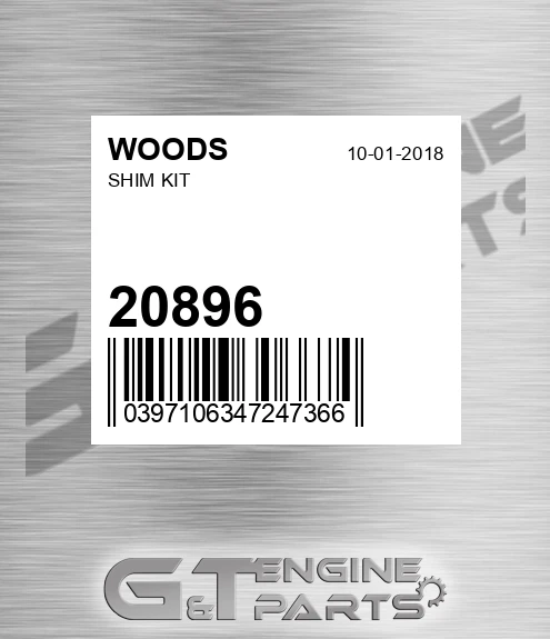 20896 Shim Kit
