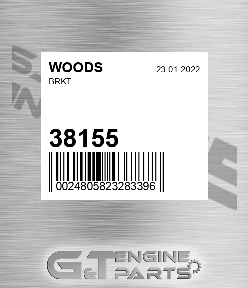 38155 WOODS Brkt