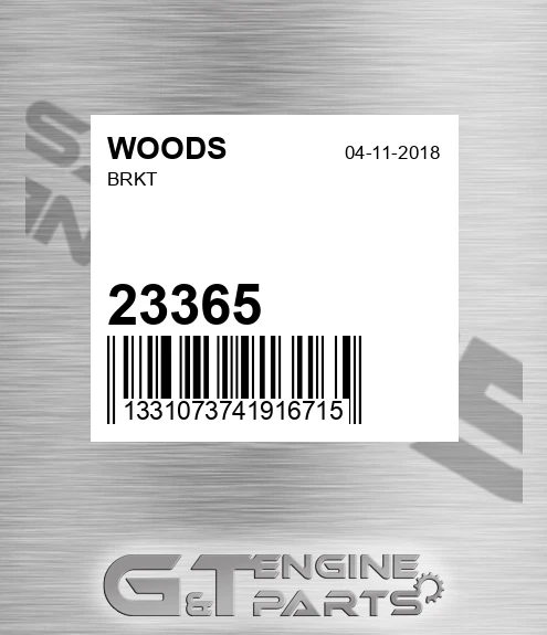 23365 WOODS Brkt