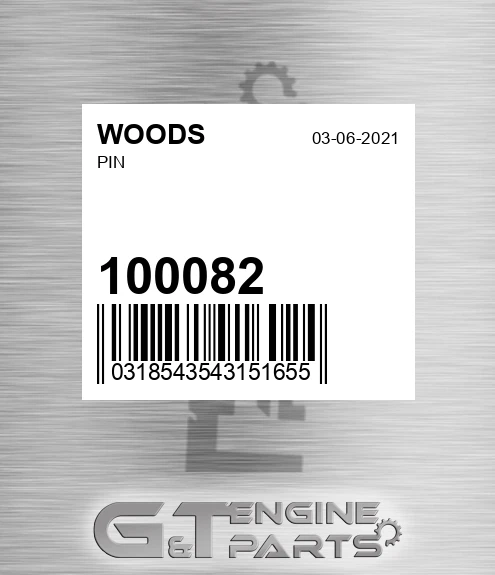 100082 Pin