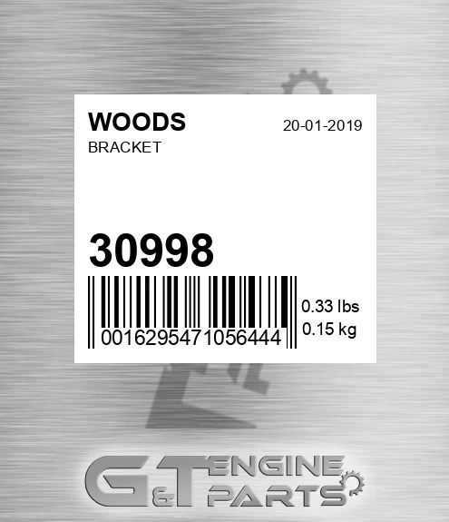 30998 WOODS Bracket