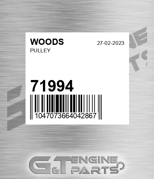 71994 Pulley