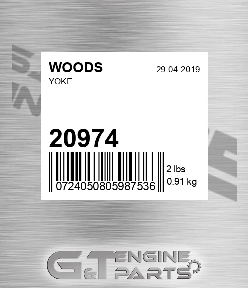 20974 Yoke