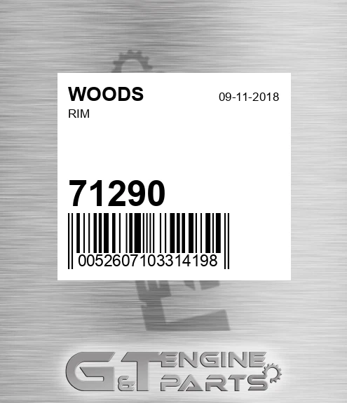 71290 WOODS Rim