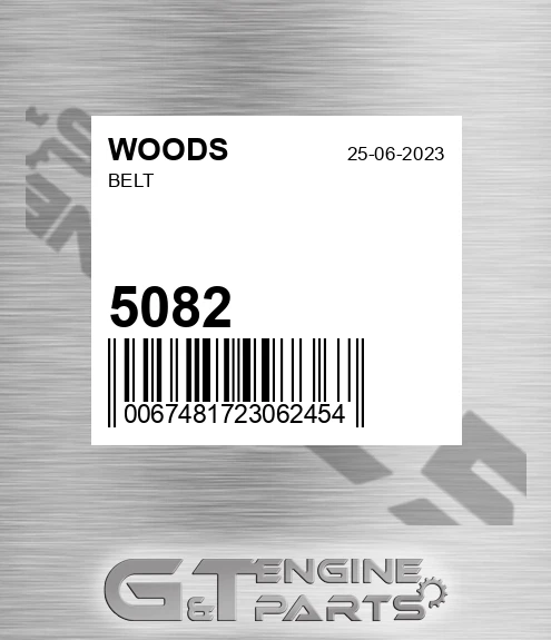 5082 Belt for WOODS