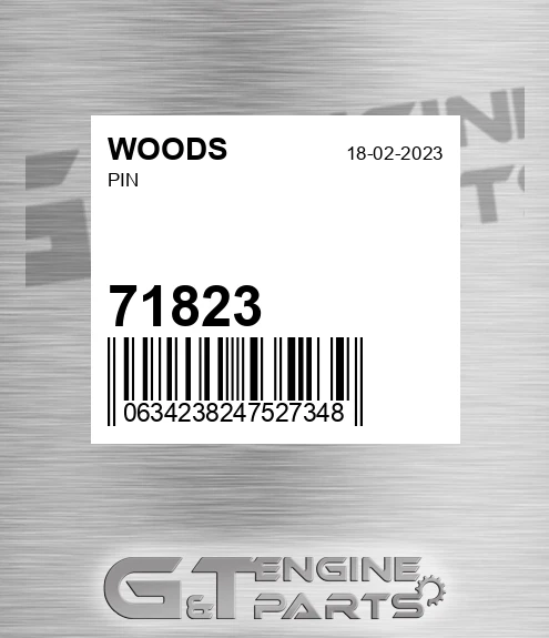 71823 WOODS Pin