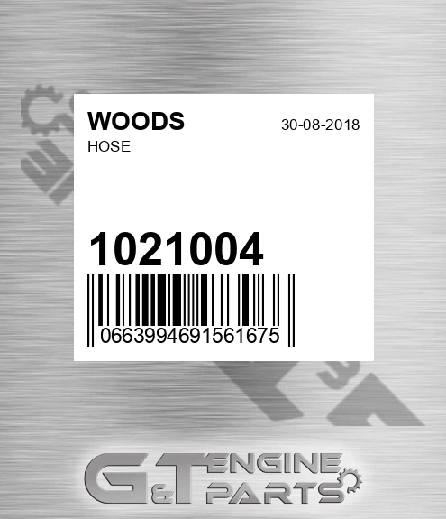 1021004 WOODS Hose