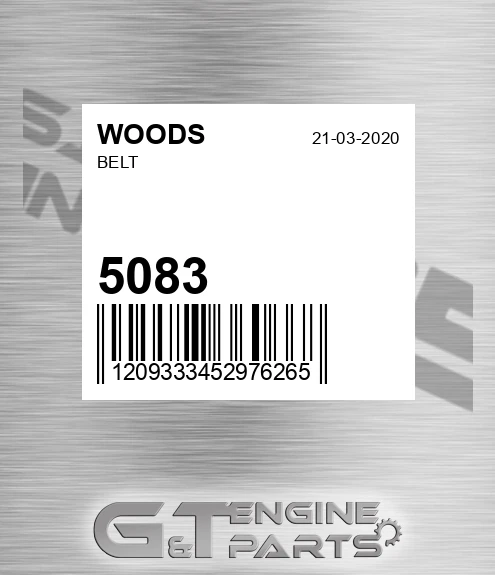 5083 Belt for WOODS