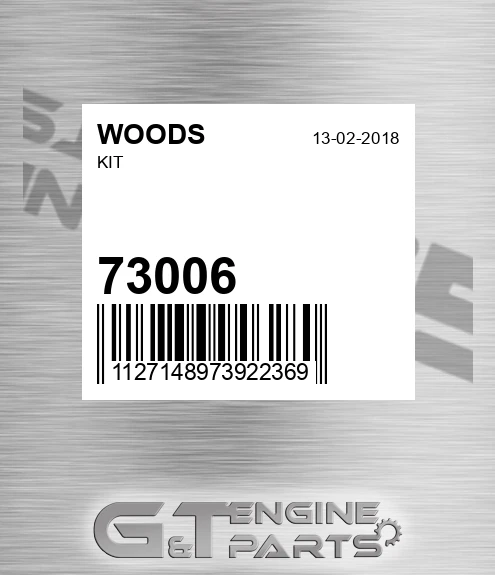 73006 WOODS Kit