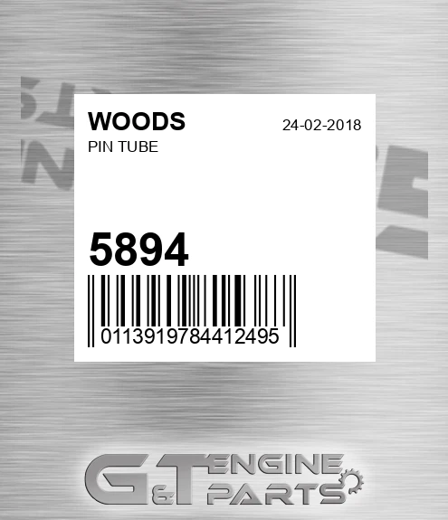 5894 WOODS Pin Tube
