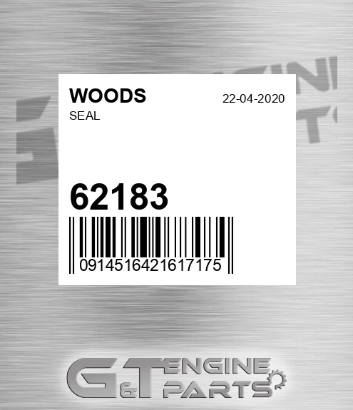 62183 WOODS Seal