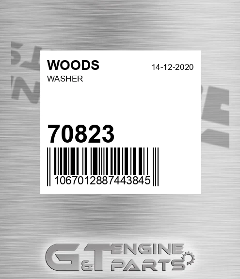 70823 Washer