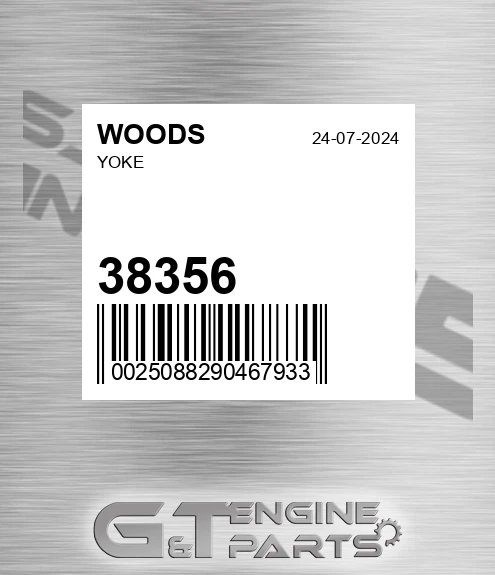 38356 WOODS Yoke