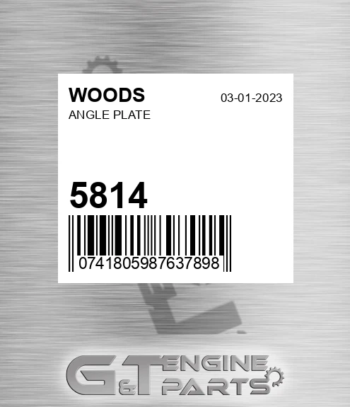 5814 Angle Plate