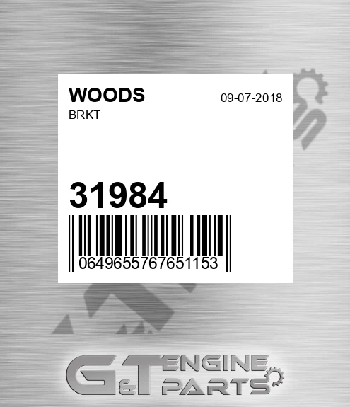 31984 WOODS Brkt