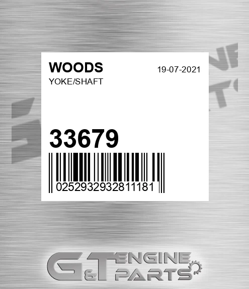 33679 Yoke/shaft for WOODS