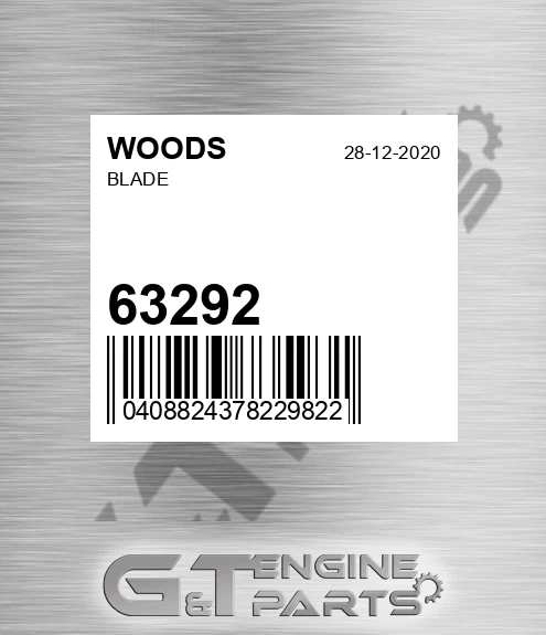 63292 WOODS Blade