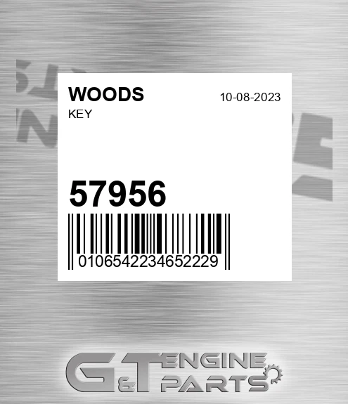 57956 WOODS Key