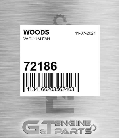 72186 WOODS Vacuum Fan