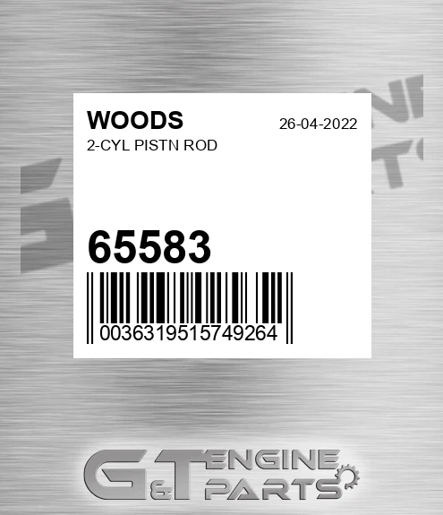65583 2-cyl Pistn Rod