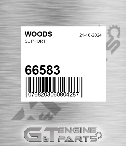 66583 WOODS Support