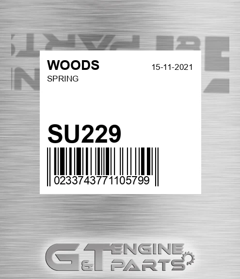 SU229 WOODS Spring