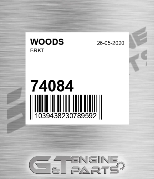 74084 Brkt for WOODS