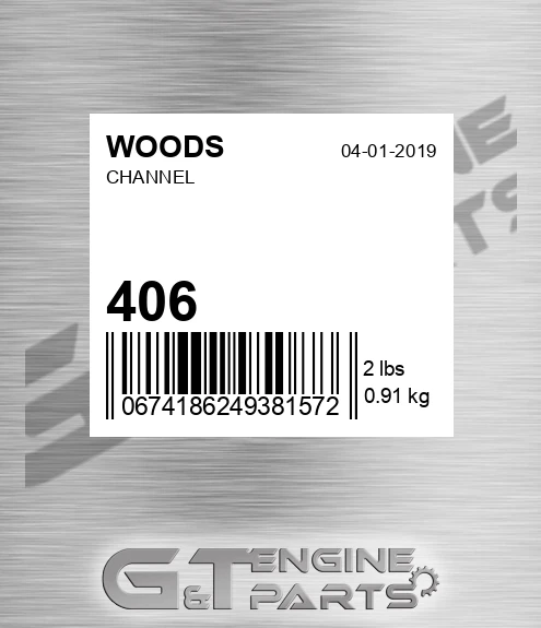 406 WOODS Channel