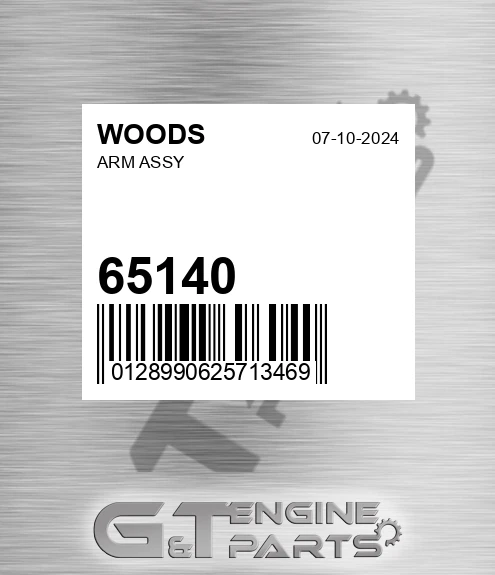 65140 Arm Assy