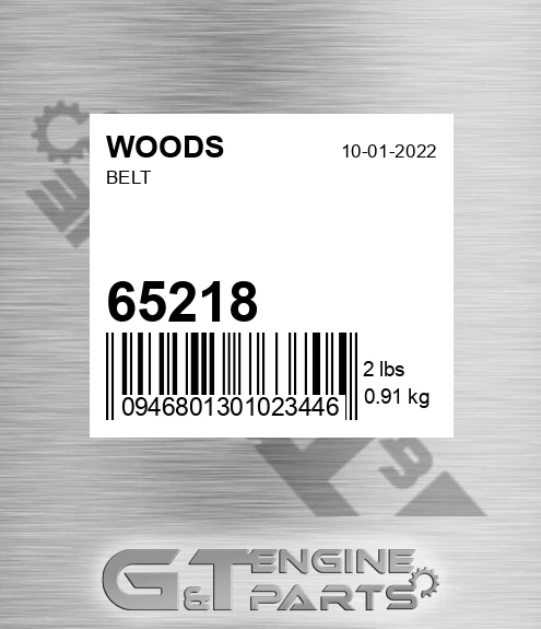 65218 Belt