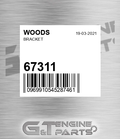 67311 WOODS Bracket