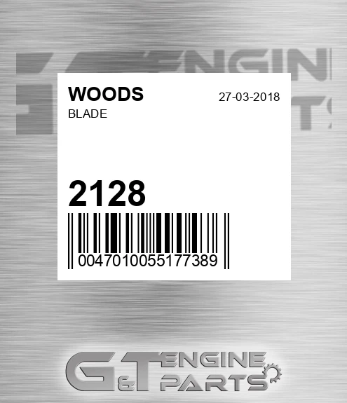 2128 Blade for WOODS