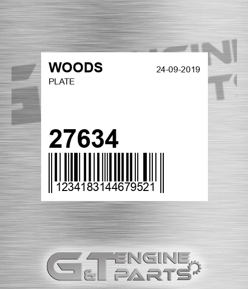 27634 Plate