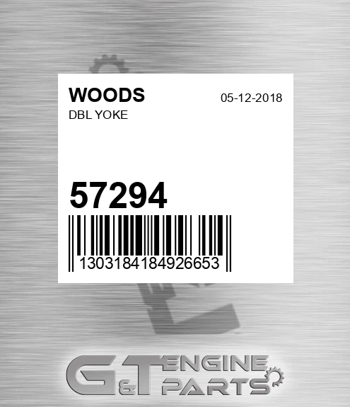 57294 Dbl Yoke