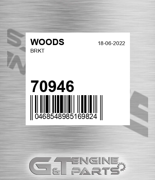 70946 WOODS Brkt