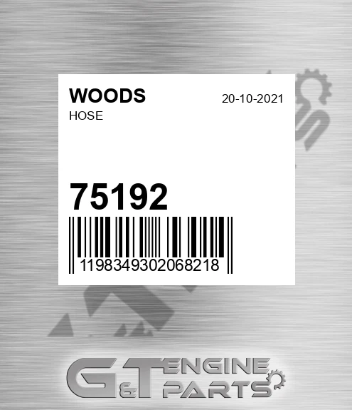 75192 WOODS Hose