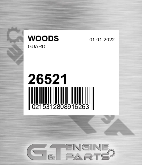 26521 Guard for WOODS
