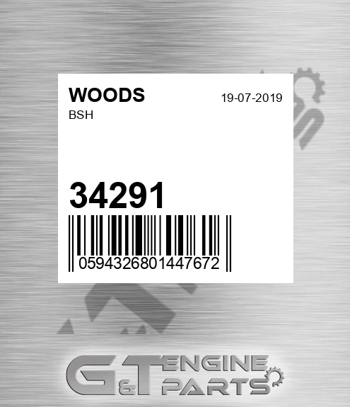 34291 Bsh for WOODS