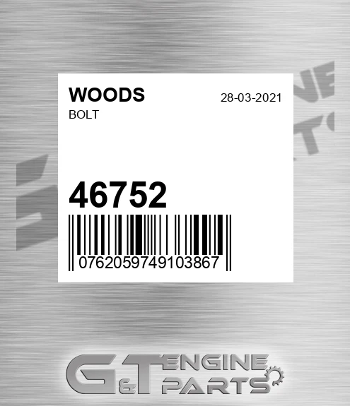46752 Bolt