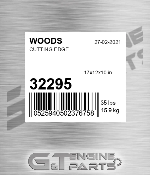 32295 WOODS Cutting Edge