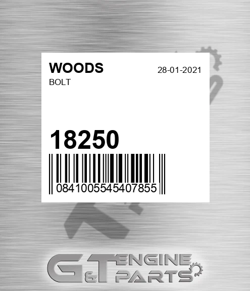 18250 Bolt