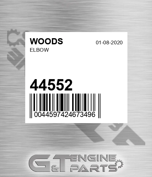 44552 WOODS Elbow