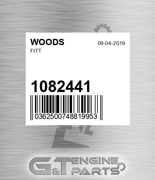 1082441 WOODS Fitt