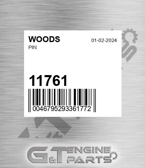 11761 Pin for WOODS
