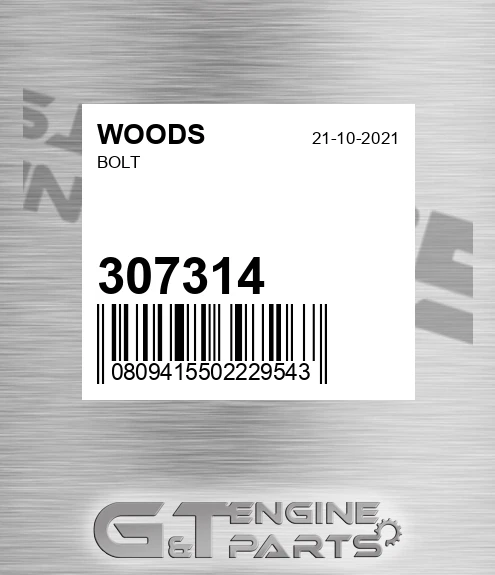 307314 Bolt
