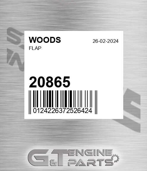 20865 WOODS Flap