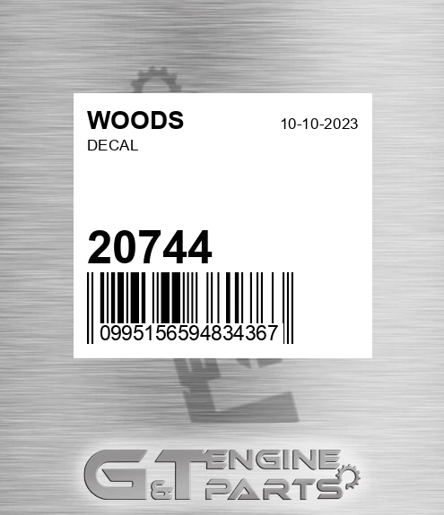20744 Decal