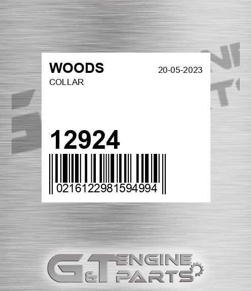 12924 WOODS Collar