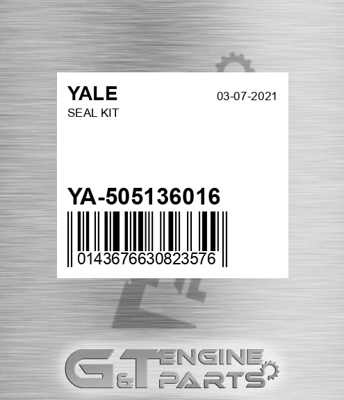 YA-505136016 Seal Kit