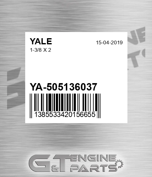 YA-505136037 1-3/8 X 2